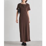 レイヤードヘンリーネックリブワンピース | RANAN | 詳細画像22