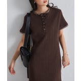 レイヤードヘンリーネックリブワンピース | RANAN | 詳細画像23