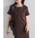 レイヤードヘンリーネックリブワンピース | RANAN | 詳細画像24