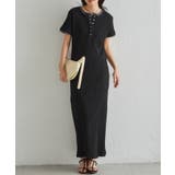 レイヤードヘンリーネックリブワンピース | RANAN | 詳細画像3