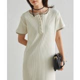 レイヤードヘンリーネックリブワンピース | RANAN | 詳細画像33