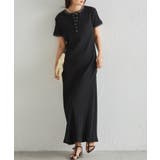 レイヤードヘンリーネックリブワンピース | RANAN | 詳細画像4