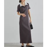 ダブルカラーリブワンピース | RANAN | 詳細画像11