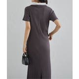 ダブルカラーリブワンピース | RANAN | 詳細画像16