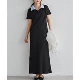 ダブルカラーリブワンピース | RANAN | 詳細画像22