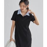 ダブルカラーリブワンピース | RANAN | 詳細画像23