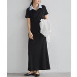 ダブルカラーリブワンピース | RANAN | 詳細画像25