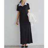 ダブルカラーリブワンピース | RANAN | 詳細画像26