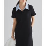 ダブルカラーリブワンピース | RANAN | 詳細画像30