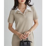 ダブルカラーリブワンピース | RANAN | 詳細画像44