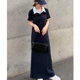 ダブルカラーリブワンピース | RANAN | 詳細画像46