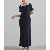 ダブルカラーリブワンピース | RANAN | 詳細画像50