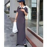 ダブルカラーリブワンピース | RANAN | 詳細画像6