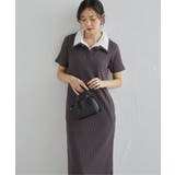 ダブルカラーリブワンピース | RANAN | 詳細画像7