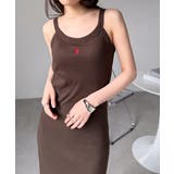 <U.S.POLO ASSN.>カップ付アメスリリブワンピース | RANAN | 詳細画像17