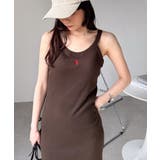 <U.S.POLO ASSN.>カップ付アメスリリブワンピース | RANAN | 詳細画像18