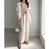 リボンギャザーペプラムナローワンピース | RANAN | 詳細画像11 