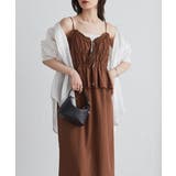 リボンギャザーペプラムナローワンピース | RANAN | 詳細画像26 