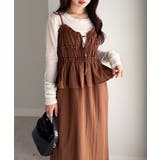 リボンギャザーペプラムナローワンピース | RANAN | 詳細画像27 