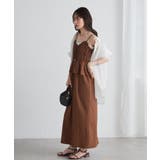 リボンギャザーペプラムナローワンピース | RANAN | 詳細画像40 