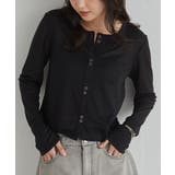 シアーリブカーディガン | RANAN | 詳細画像24