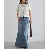 透かし柄サマーニットポロカーディガン | RANAN | 詳細画像9