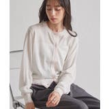 レイヤード風バイカラーシアーカーディガン | RANAN | 詳細画像26