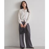 レイヤード風バイカラーシアーカーディガン | RANAN | 詳細画像27