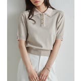 ダブルカラーポロニット | RANAN | 詳細画像12