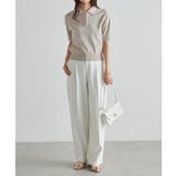 ダブルカラーポロニット | RANAN | 詳細画像16