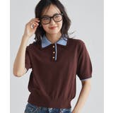 ダブルカラーポロニット | RANAN | 詳細画像17