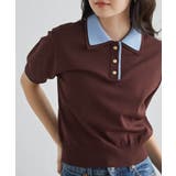 ダブルカラーポロニット | RANAN | 詳細画像19