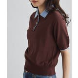 ダブルカラーポロニット | RANAN | 詳細画像21