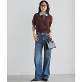 ダブルカラーポロニット | RANAN | 詳細画像23