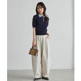 ダブルカラーポロニット | RANAN | 詳細画像30