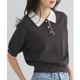 ダブルカラーポロニット | RANAN | 詳細画像4