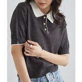 ダブルカラーポロニット | RANAN | 詳細画像6