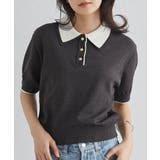 ダブルカラーポロニット | RANAN | 詳細画像7