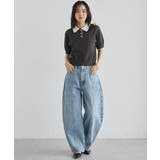 ダブルカラーポロニット | RANAN | 詳細画像9