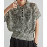 モノトーンケイ | クロシェメッシュポロニット | RANAN