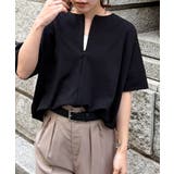 ハーフジップコクーンチュニック | RANAN | 詳細画像2