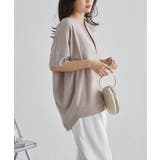 ハーフジップコクーンチュニック | RANAN | 詳細画像24