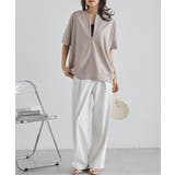 ハーフジップコクーンチュニック | RANAN | 詳細画像31