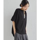 ハーフジップコクーンチュニック | RANAN | 詳細画像7