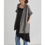 アシメレースサテンチュニック | RANAN | 詳細画像11