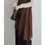 アシメレースサテンチュニック | RANAN | 詳細画像25