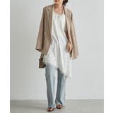 アシメレースサテンチュニック | RANAN | 詳細画像4