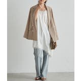 アシメレースサテンチュニック | RANAN | 詳細画像5