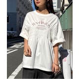 多機能シャーリングプリントTシャツ | RANAN | 詳細画像2