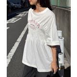 多機能シャーリングプリントTシャツ | RANAN | 詳細画像4